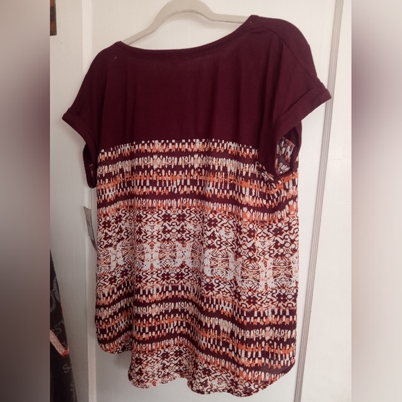 NWT Jolt Juniors Flowy Blouse XL - Picture 6 of 6